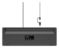 Unitek SlimTap Lekka klawiatura przewodowa biurowa - 1540407 - zdjęcie 5